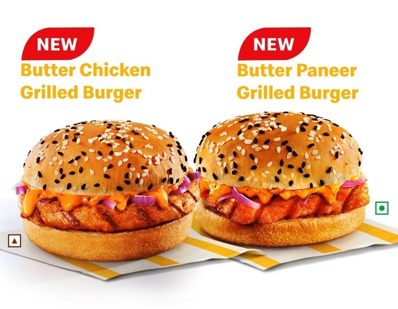 McDonald’s introduces new Butter Chicken and Butter Paneer Grilled ...