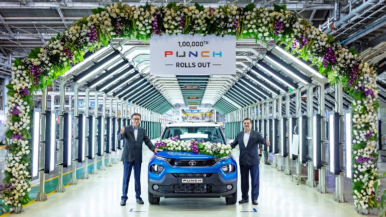 Tata Punch achieves a new milestone  Good Will News